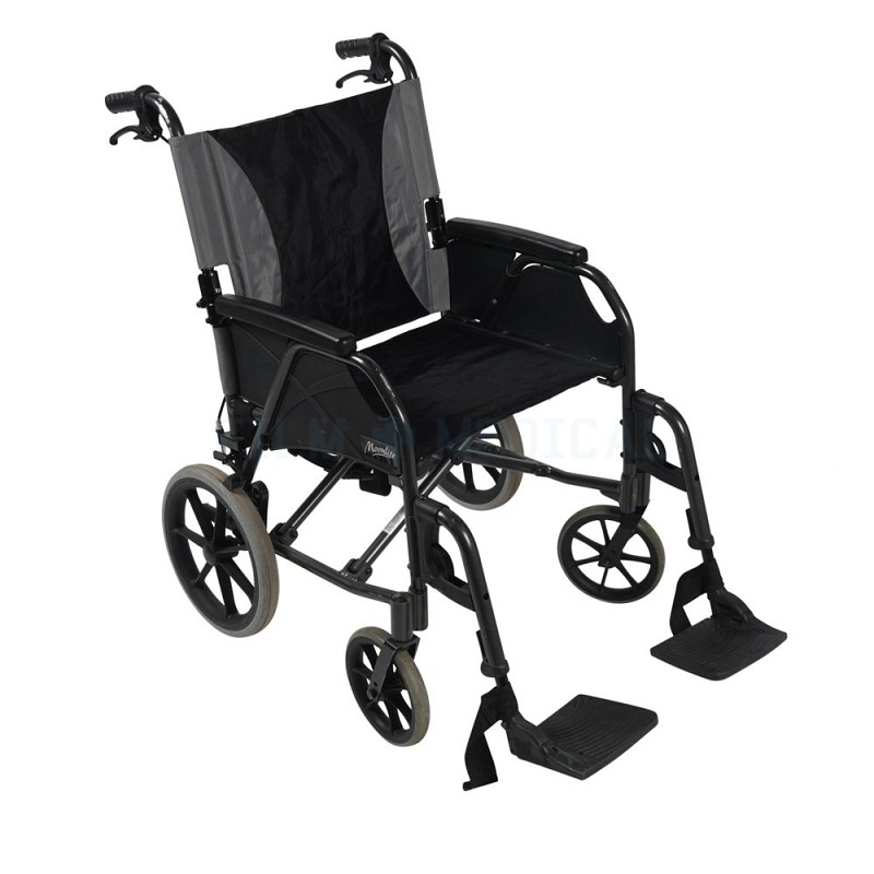 Wheelchair Small Wheels Black